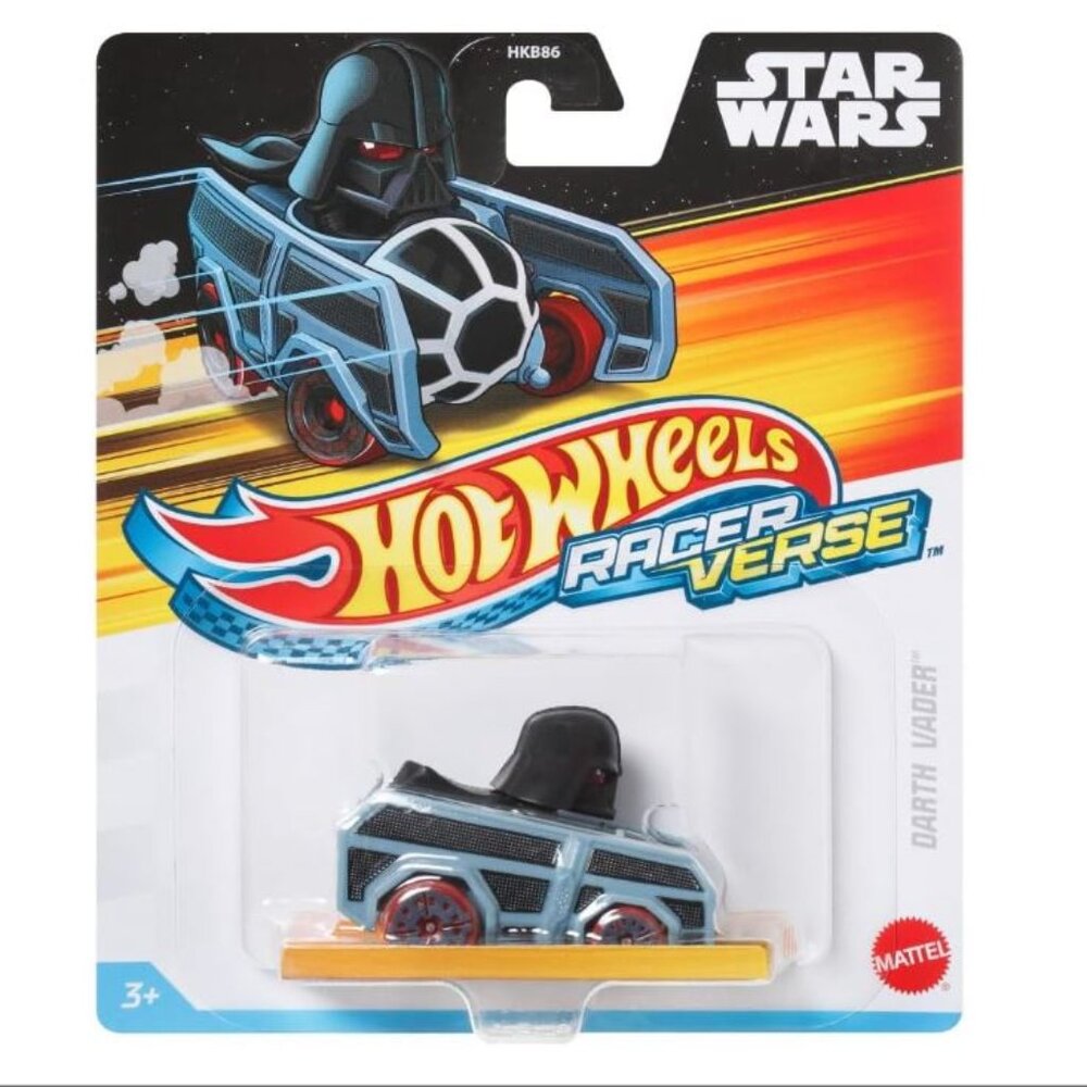 Matel Hot Wheels RacerVerse Die-Cast Vehicle Star Wars with Darth Vader Toy Car